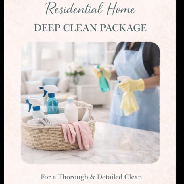 Residential Home Deep Clean Package at Ezer Kenegdo Refine in High Point, NC